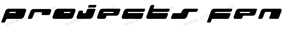 projects fenotype字体转换